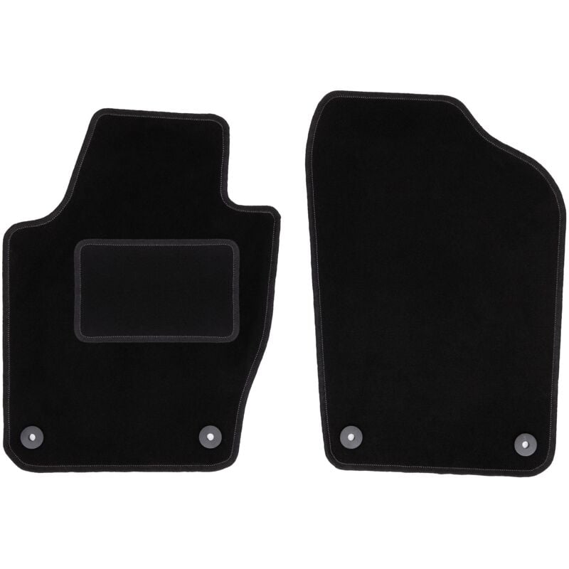 Tapis avant noirs pour : Seat Ibiza IV 6J berline, ST, break (2008-2017)