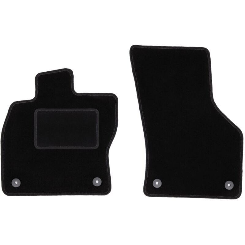 Tapis avant noirs pour : Seat Leon III berline, break, variante (2012-2020)