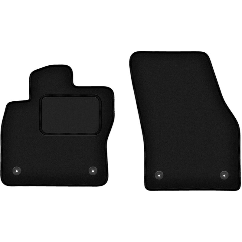 Tapis avant noirs pour Seat Tarraco 7 places (2018-)