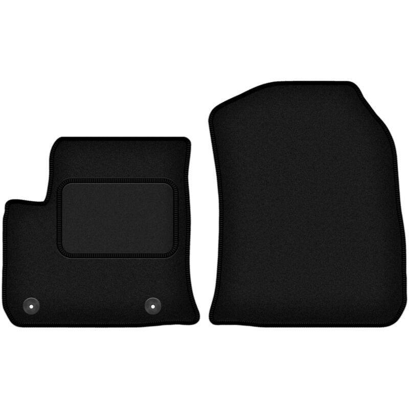 Tapis avant noirs pour : Skoda e-Citigo hayon (2019-)
