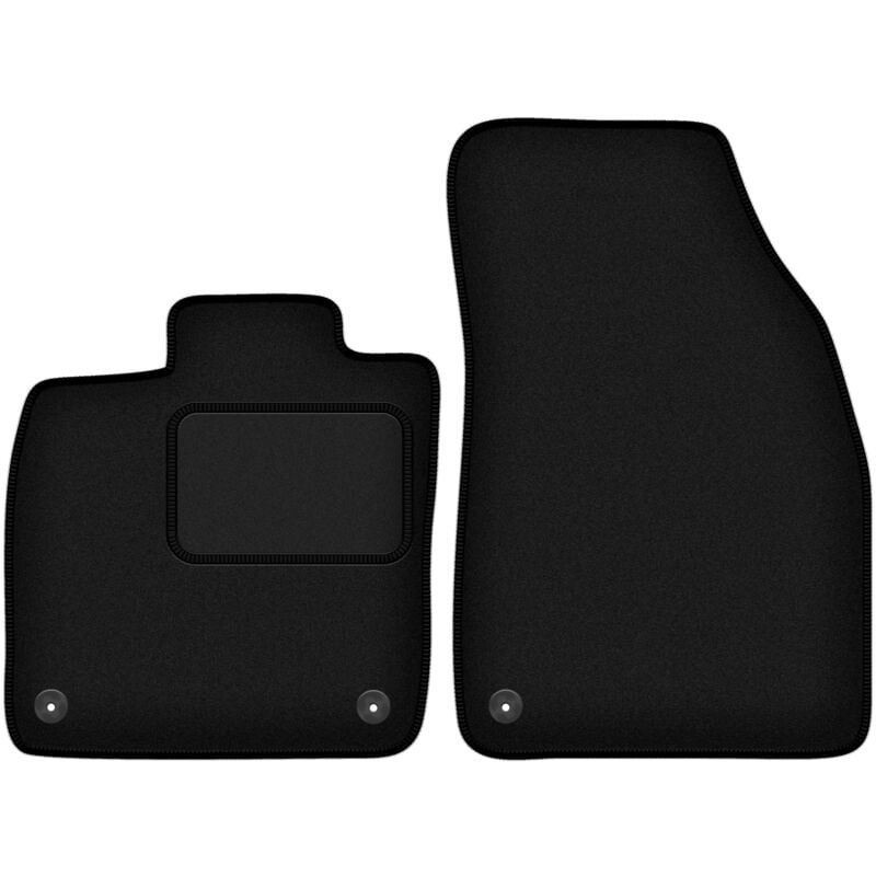 Tapis avant noirs pour : Skoda Enyaq iV SUV (2020-)