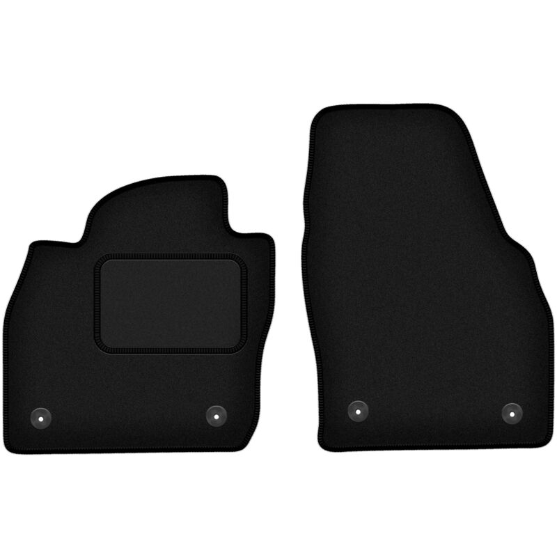 Tapis avant noirs pour : Skoda Kamiq crossover (2019-)