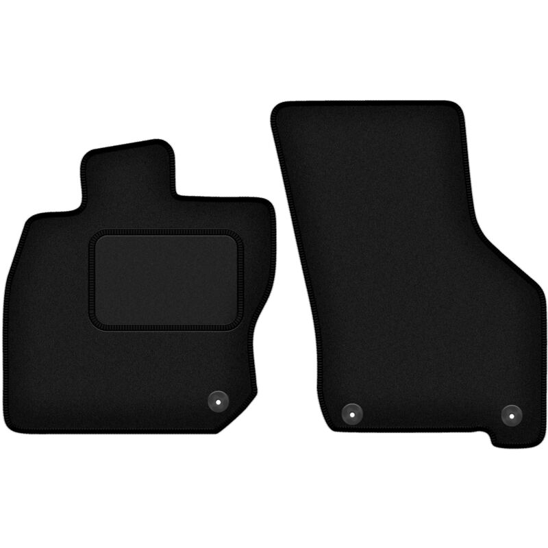 Tapis avant noirs pour : Skoda Octavia IV E-Tec berline, break, liftback (2020-)
