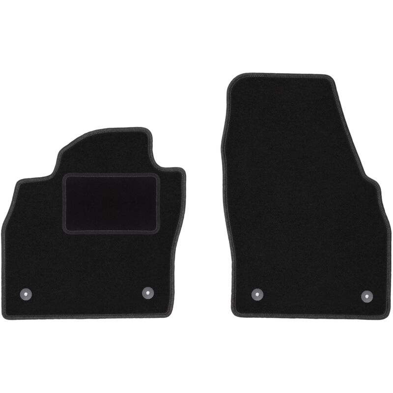 Tapis avant noirs pour Skoda Scala à hayon (2019-)
