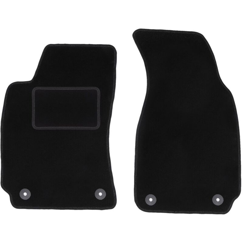 Tapis avant noirs pour : Skoda Superb I berline (2001-2008)