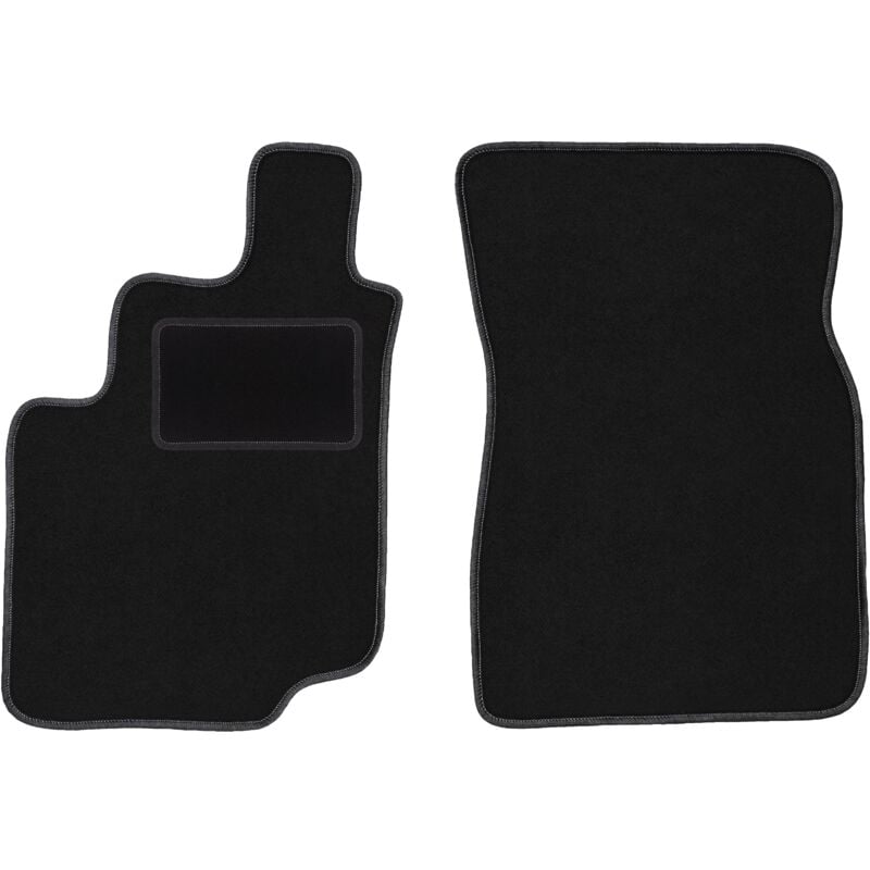 Tapis avant noirs pour : SsangYong Musso SUV (1993-2005)