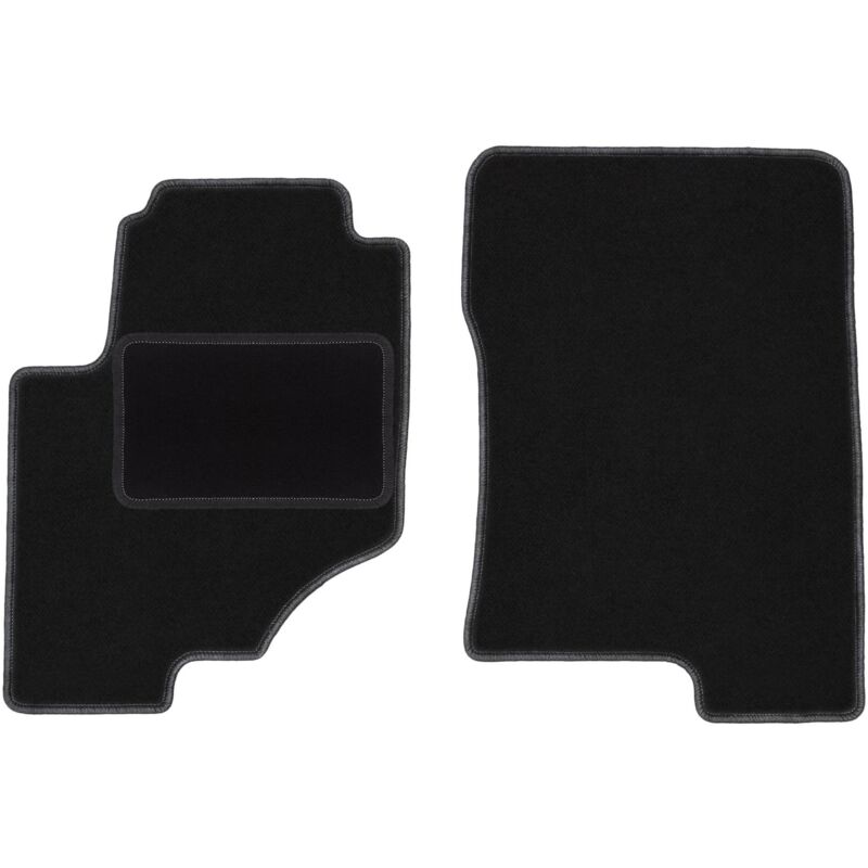 Tapis avant noirs pour : SsangYong Rexton II SUV (2017-)