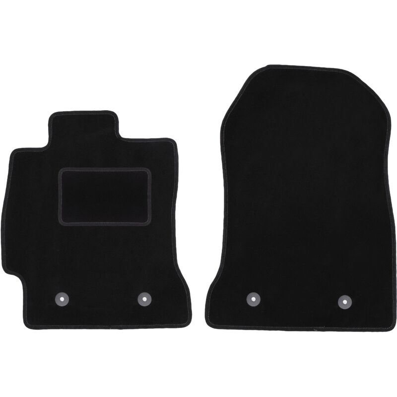 Tapis avant noirs pour Subaru BRZ coupé (2011-)