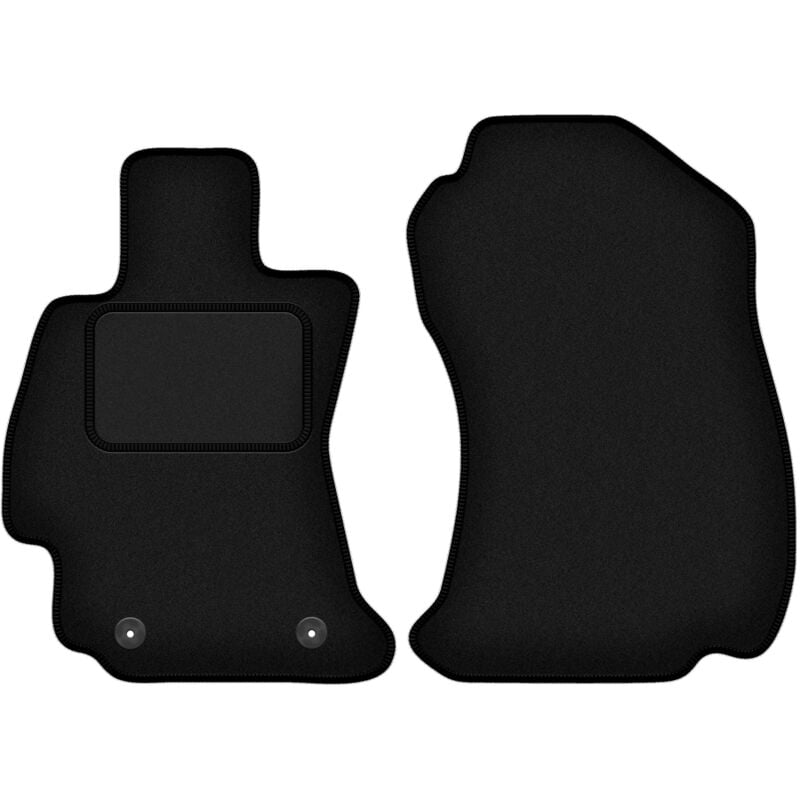 Tapis avant noirs pour : Subaru Forester V SUV (2016-)