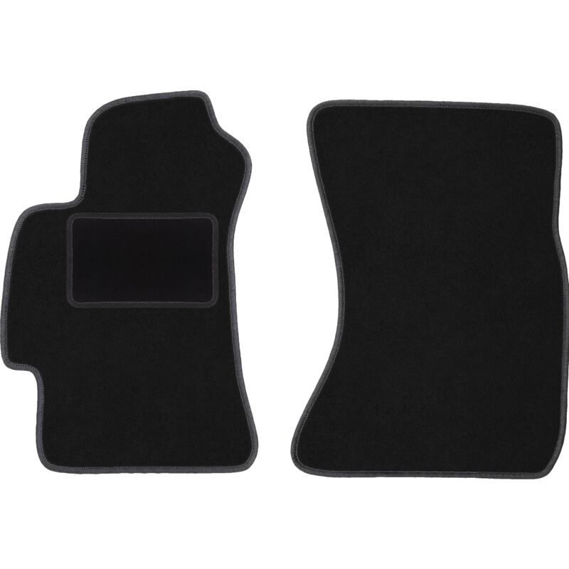Tapis avant noirs pour : Subaru Legacy IV B4 break, berline, touring, break (2003-2009)