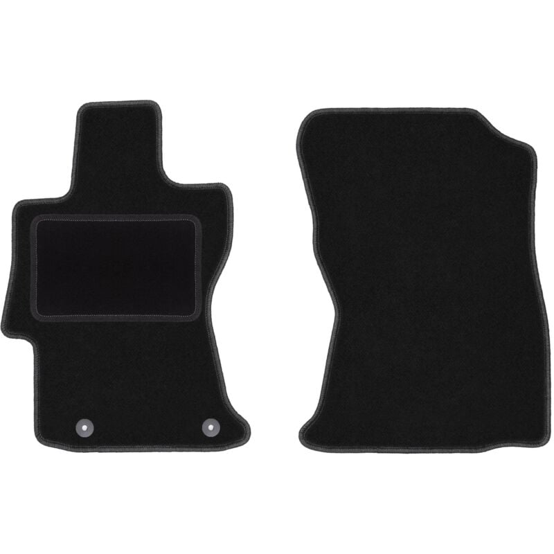 Tapis avant noirs pour : Subaru XV II SUV (2019-)