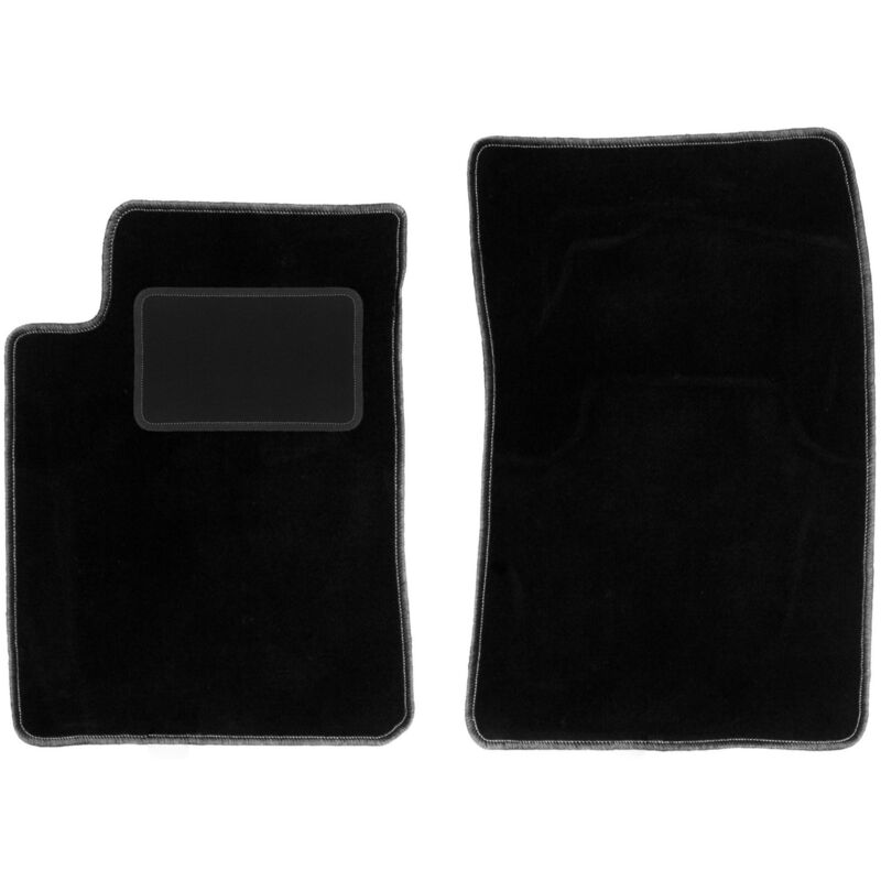 Tapis avant noirs pour SUV SsangYong Kyron (2005-2014)