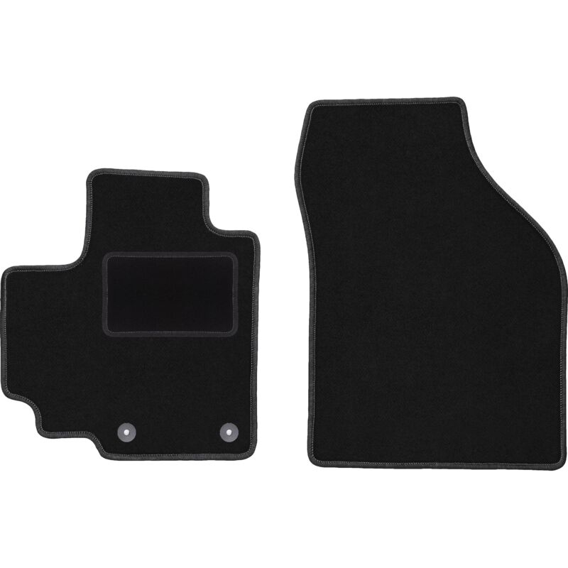Tapis avant noirs pour Suzuki Celerio à hayon (2014-)