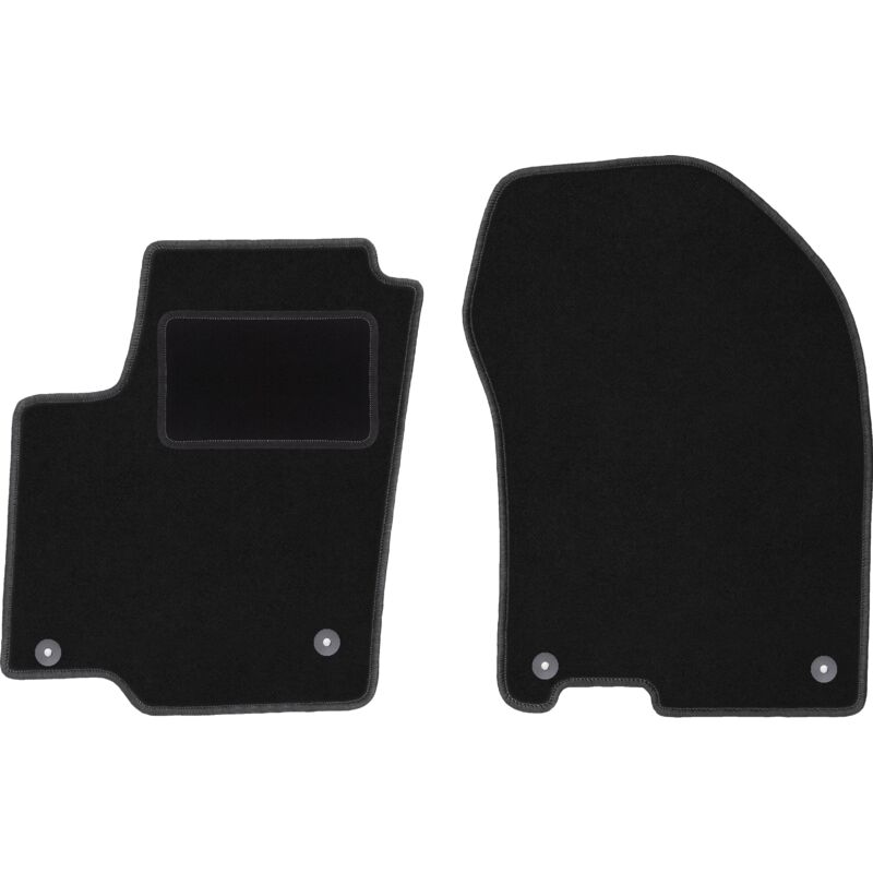 Tapis avant noirs pour : Suzuki SX-4 S-Cross crossover (2013-)