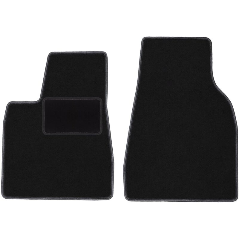 Tapis avant noirs pour : Tesla Model X SUV (2016-)