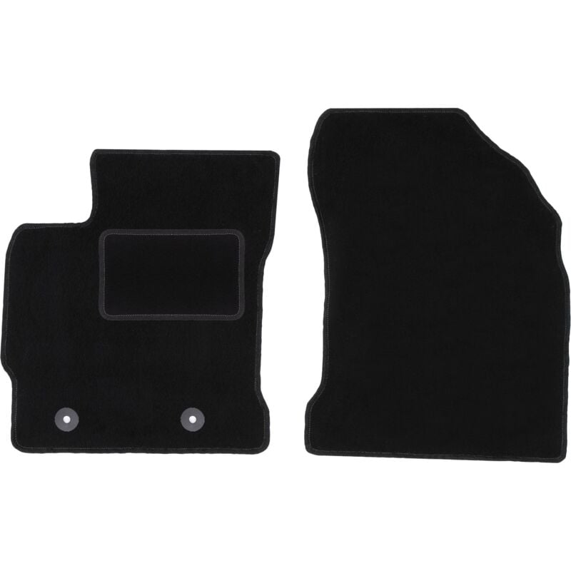 Tapis avant noirs pour Toyota Auris I berline, break (2006-2012)