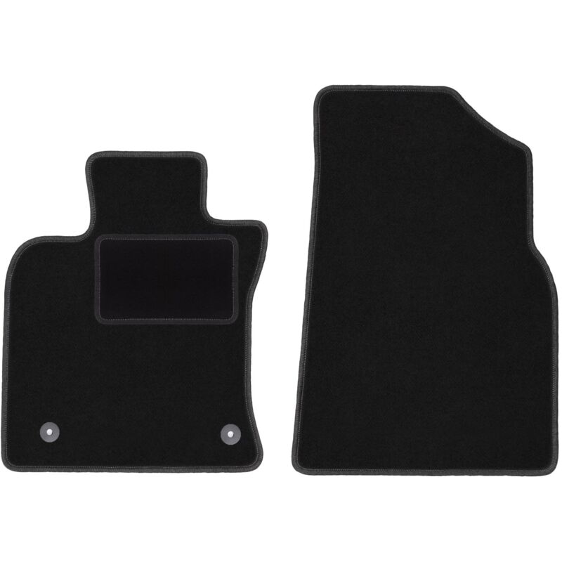 Tapis avant noirs pour : Toyota Camry IX berline (2017-)