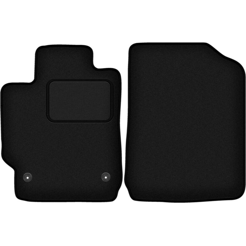 Tapis avant noirs pour : Toyota Camry VII berline (2007-2011)