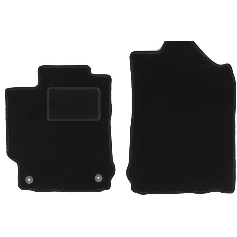 Tapis avant noirs pour : Toyota Camry VIII XV50 berline (2011-2018)