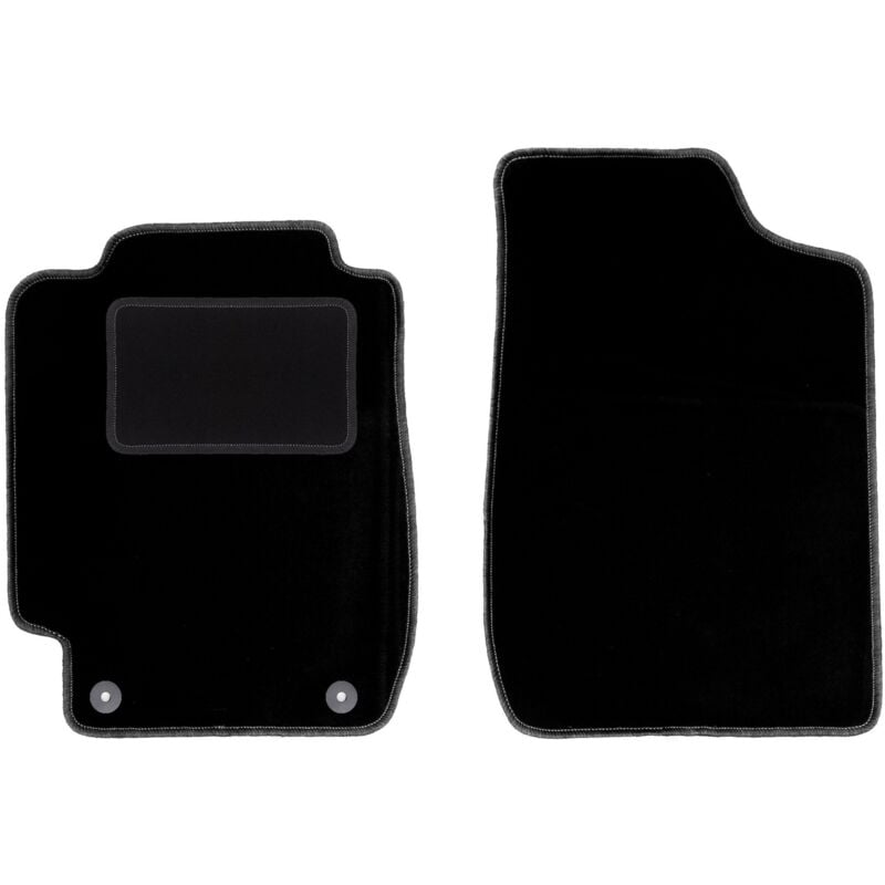 Tapis avant noirs pour : Toyota Corolla E10 à hayon, break, berline (1992-1997)