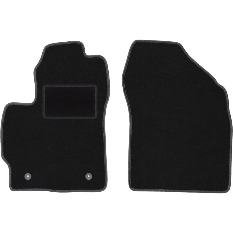 Tapis avant noirs pour : Toyota Corolla E14/E15 berline (2007-2012)