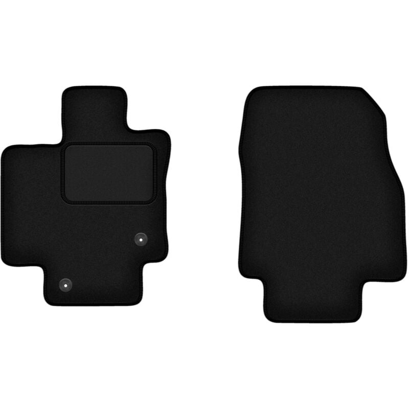 Tapis avant noirs pour Toyota Highlander IV SUV (2021-)