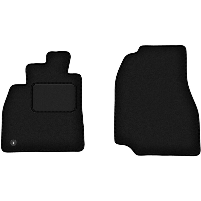Tapis avant noirs pour Toyota Land Cruiser J100 tout-terrain (1998-2007)