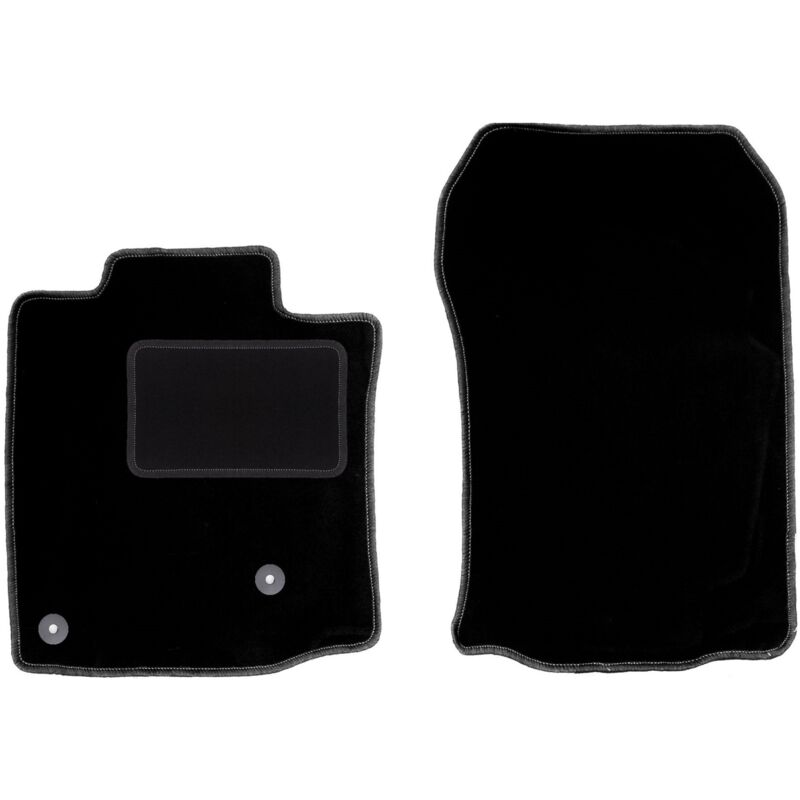 Tapis avant noirs pour Toyota Land Cruiser J150 tout-terrain (2009-)
