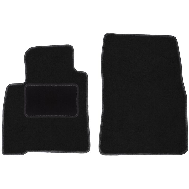Tapis avant noirs pour Toyota Land Cruiser J200 FL tout-terrain (2015-)