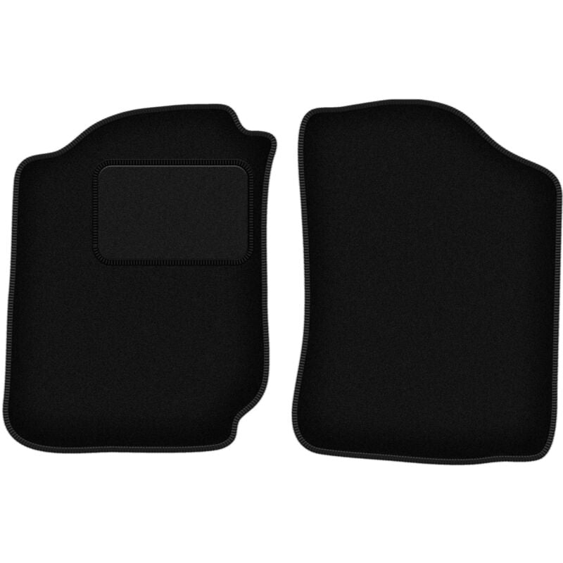 Tapis avant noirs pour Toyota Land Cruiser J90 / J95 tout-terrain (1996-2001)