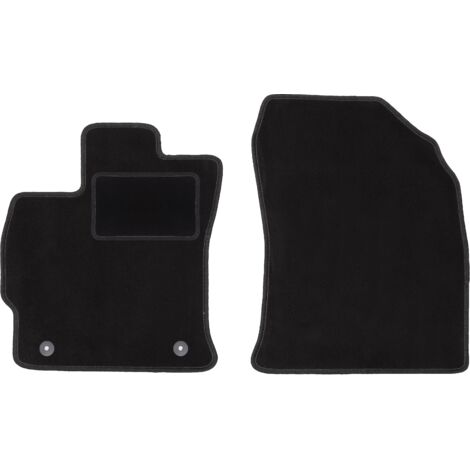Tapis avant noirs pour Toyota Prius III Plus à hayon (2011-2015)