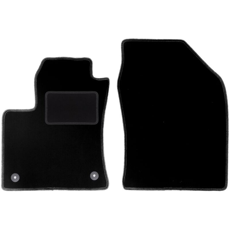 Tapis avant noirs pour Toyota Prius IV à hayon (2017-)