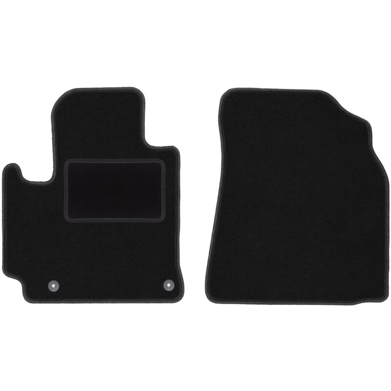 Tapis avant noirs pour : Toyota RAV4 II 2WD 5 portes (2001-2005)