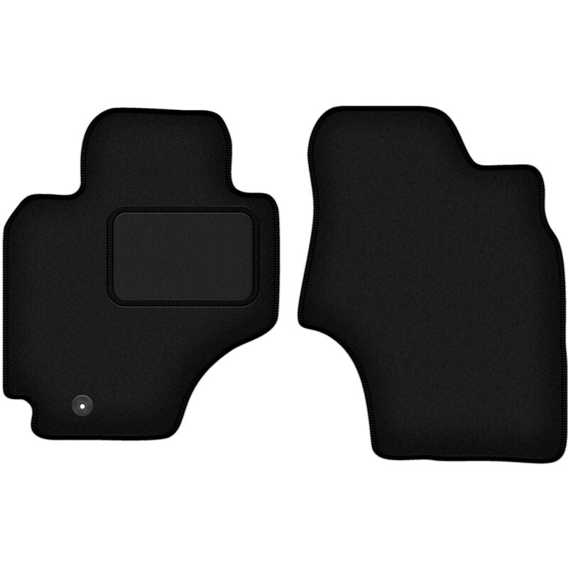 Tapis avant noirs pour : Toyota RAV4 II 3 portes pré-lifting (2000-2003)