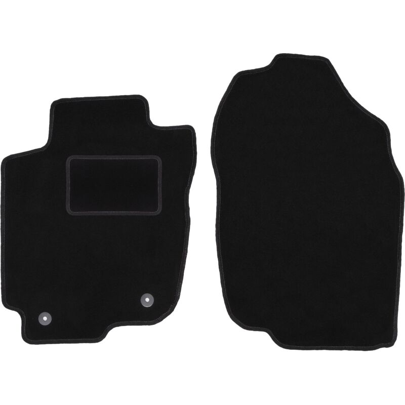 Tapis avant noirs pour Toyota RAV4 IV Hybride (2013-2019)