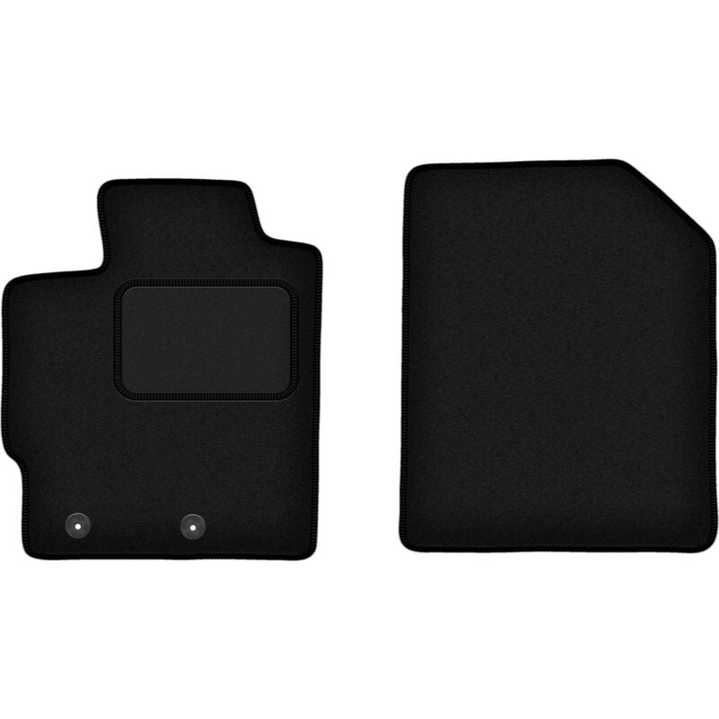 Tapis avant noirs pour Toyota Urban Cruiser à hayon (2008-2014)