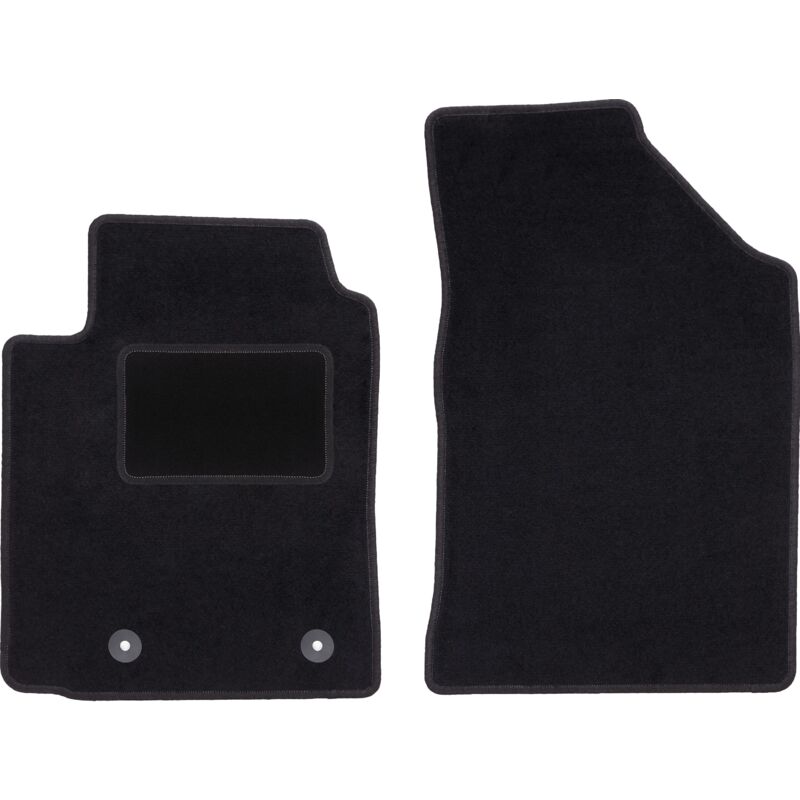 Tapis avant noirs pour : Toyota Yaris I 3 portes (1999-2005)