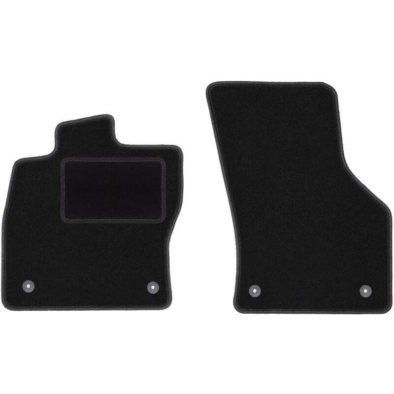 Tapis avant noirs pour Volkswagen Arteon liftback, Shooting Brake (2017-)