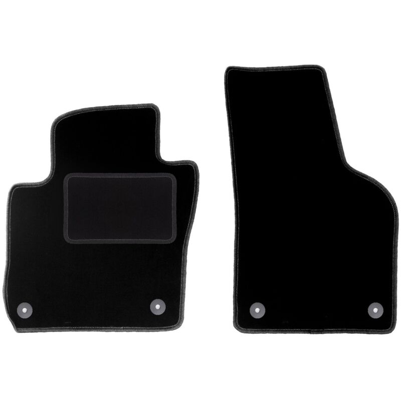 Tapis avant noirs pour Volkswagen Coccinelle cabriolet, coupé (2012-2019)