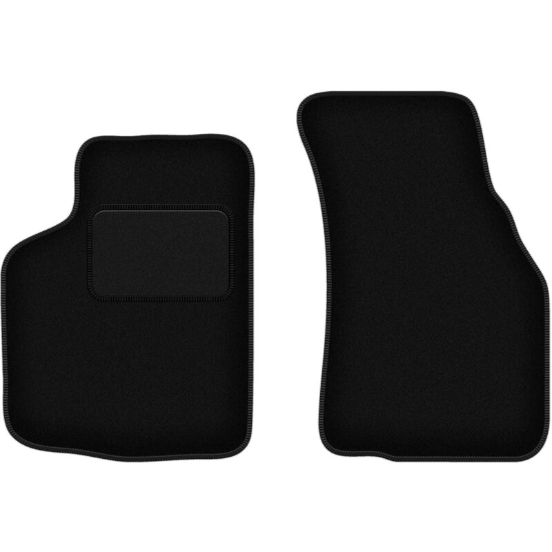 Tapis avant noirs pour Volkswagen Golf I cabriolet (1979-1993)