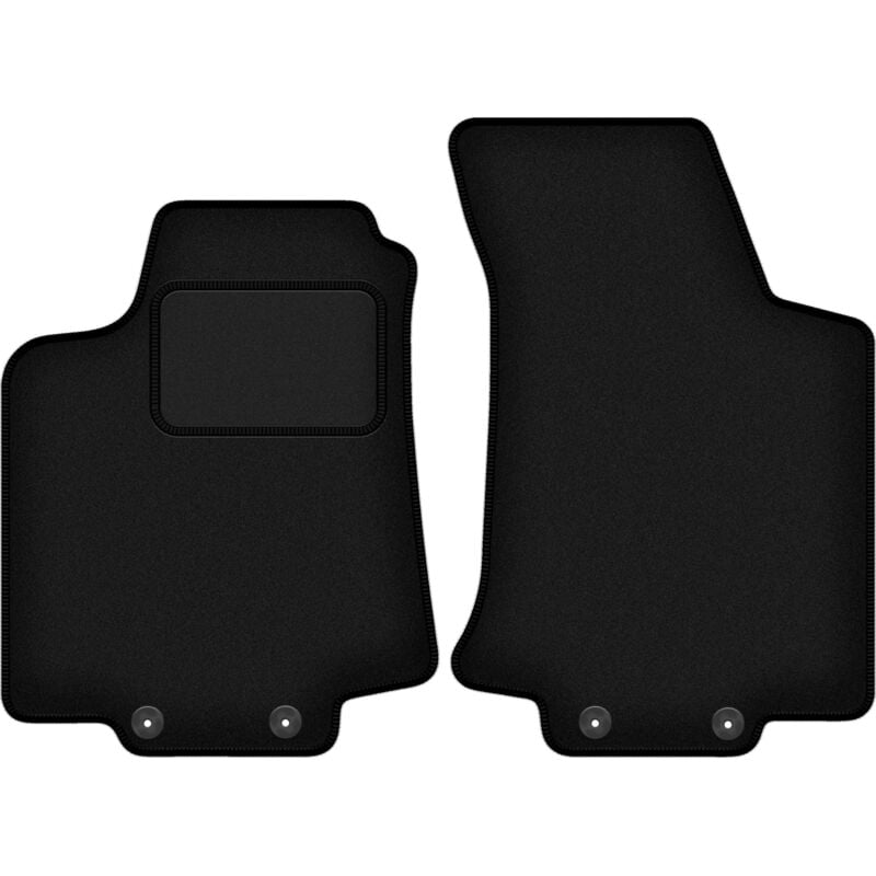 Tapis avant noirs pour Volkswagen Golf IV cabriolet (1998-2002)