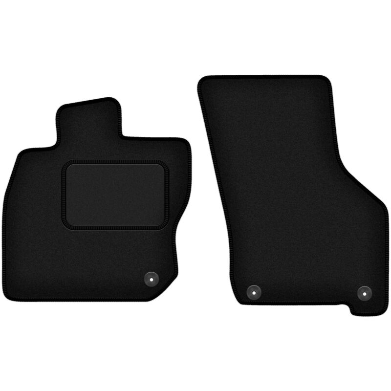 Tapis avant noirs pour Volkswagen Golf VIII eTSI alltrack, berline, break, variante (2020-)