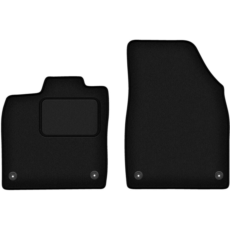 Tapis avant noirs pour Volkswagen ID.3 à hayon (2019-)