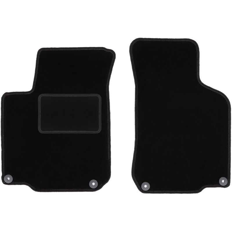 Tapis avant noirs pour Volkswagen New Beetle coupé, cabriolet (1997-2020)