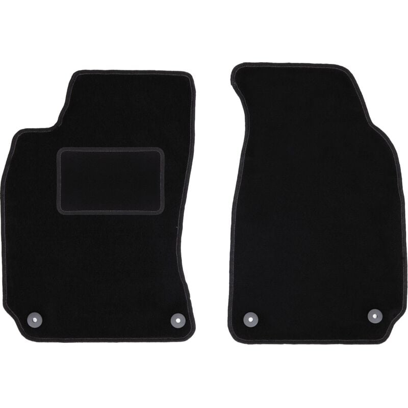 Tapis avant noirs pour Volkswagen Passat B5 FL berline, break, variante (2000-2005)