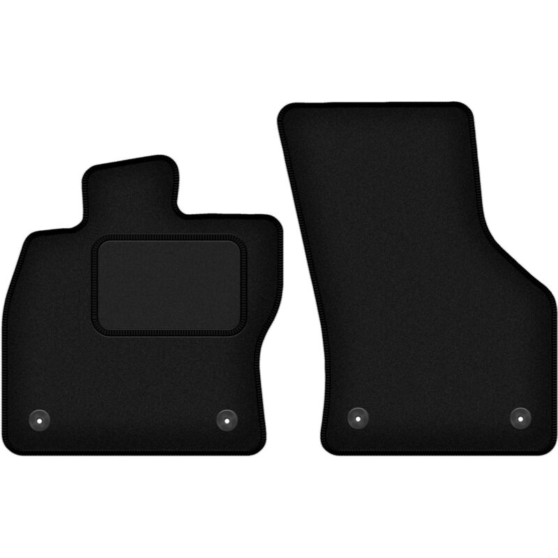 Tapis avant noirs pour Volkswagen Passat B8 FL break, berline (2019-)