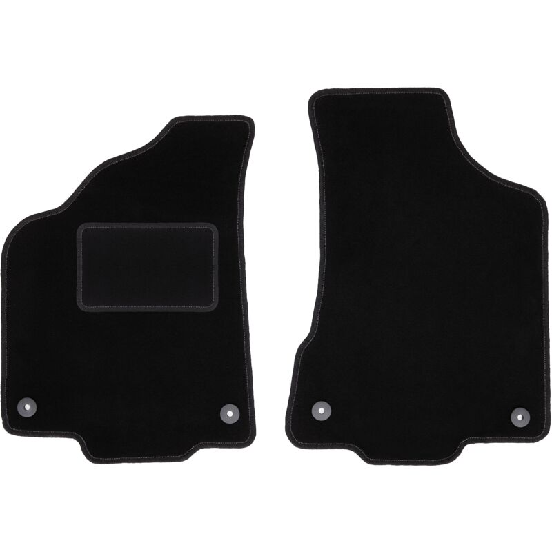 Tapis avant noirs pour Volkswagen Polo III 6N berline classique (1994-1999)