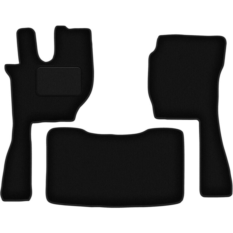 Tapis avant noirs pour Volvo FH16 - 4e génération automatique (2012-)