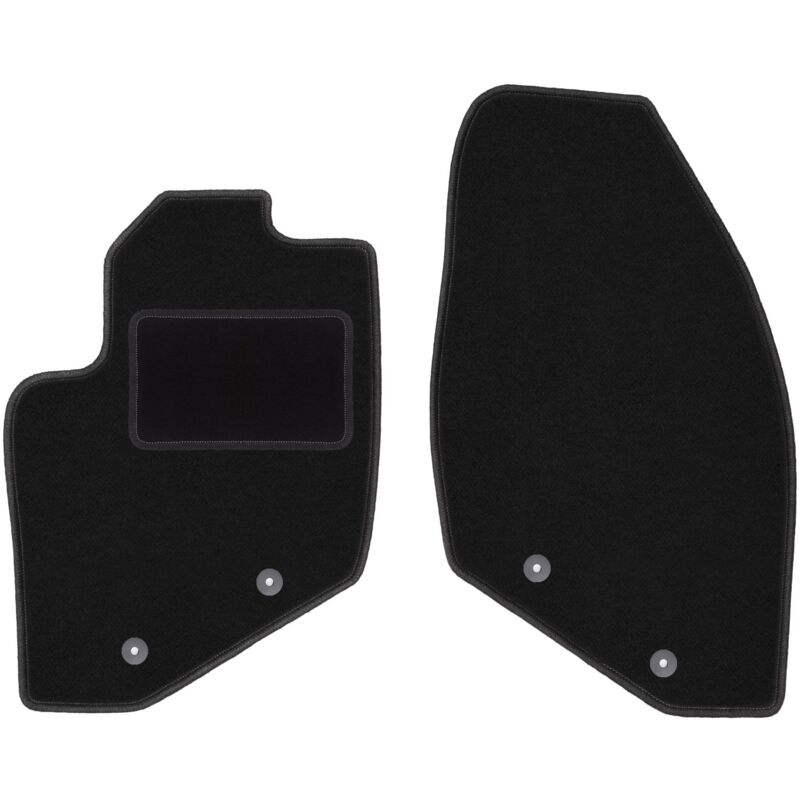 Tapis avant noirs pour Volvo S60 I liftback (2000-2009)