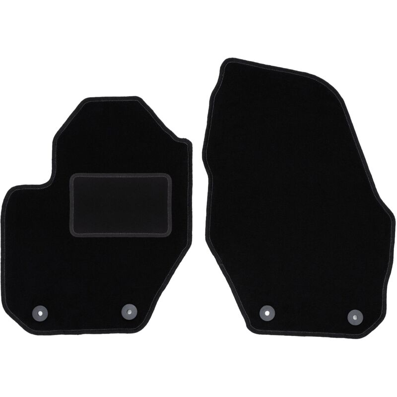 Tapis avant noirs pour : Volvo S60 II berline (2010-)